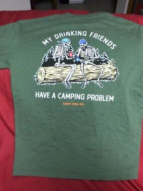 Comedy camping tshirt